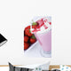 Strawberry Milkshake Wall Decal