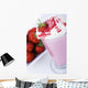 Strawberry Milkshake Wall Decal
