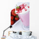 Strawberry Milkshake Wall Decal