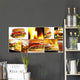 Fast Food Collage Wall Decal