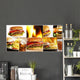 Fast Food Collage Wall Decal