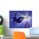 Football Player Kicks Soccer Wall Decal