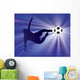 Football Player Kicks Soccer Wall Decal