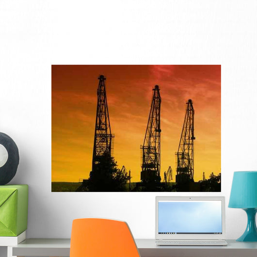 Port Loading Wall Decal