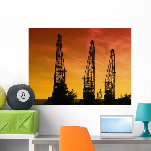 Port Loading Wall Decal