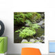 Stream with Ferns and Wall Decal