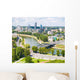 Vilnius Aerial Wall Decal