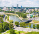 Vilnius Aerial Wall Decal