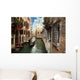 Gondolier Venice Italy Wall Decal