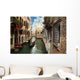Gondolier Venice Italy Wall Decal