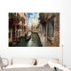 Gondolier Venice Italy Wall Decal