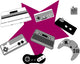 Retro Game Console and Wall Decal