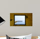 Pier through Window Wall Decal