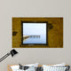 Pier through Window Wall Decal
