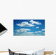 Blue Sky and White Wall Decal