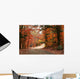 Autumn Landscape with Path Wall Decal