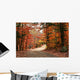 Autumn Landscape with Path Wall Decal
