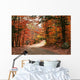 Autumn Landscape with Path Wall Decal