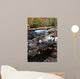 Fall Forest and River Wall Decal