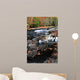 Fall Forest and River Wall Decal