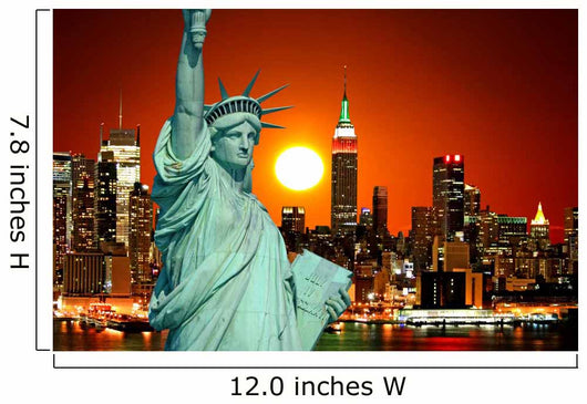 Statue Liberty and New Wall Decal