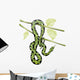 Hanging Jungle Snake Wall Decal