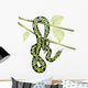 Hanging Jungle Snake Wall Decal