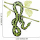 Hanging Jungle Snake Wall Decal