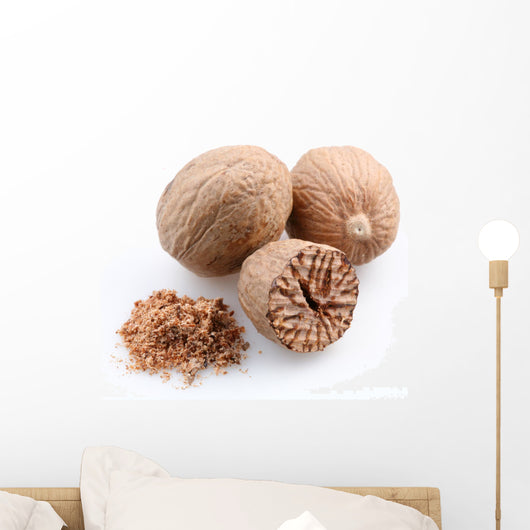 Nutmeg White Wall Decal