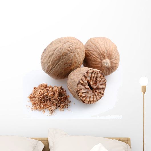Nutmeg White Wall Decal