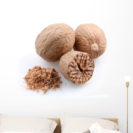 Nutmeg White Wall Decal
