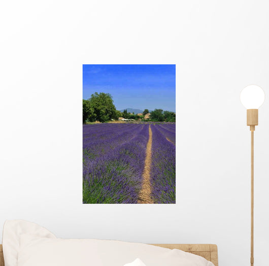 Lavender Wall Decal Design 4