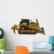 Construction Vehicle Isolation Wall Decal