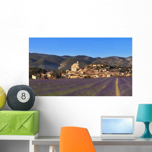 Lavender Wall Decal Design 3
