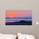 Sandcastle Sunset Wall Decal