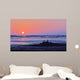 Sandcastle Sunset Wall Decal