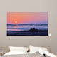 Sandcastle Sunset Wall Decal