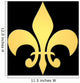 Fleur-de-lis Wall Decal
