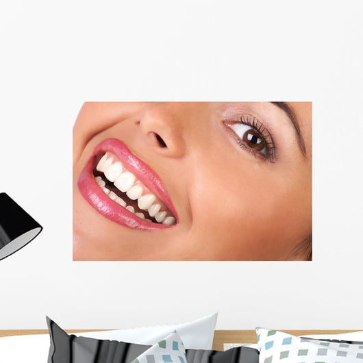 Woman Smile Wall Decal