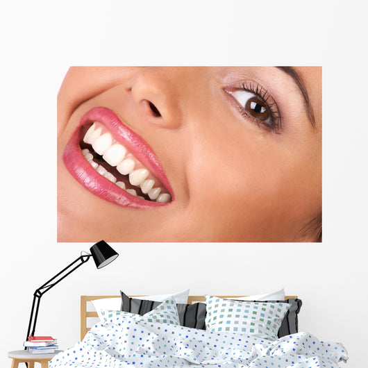 Woman Smile Wall Decal