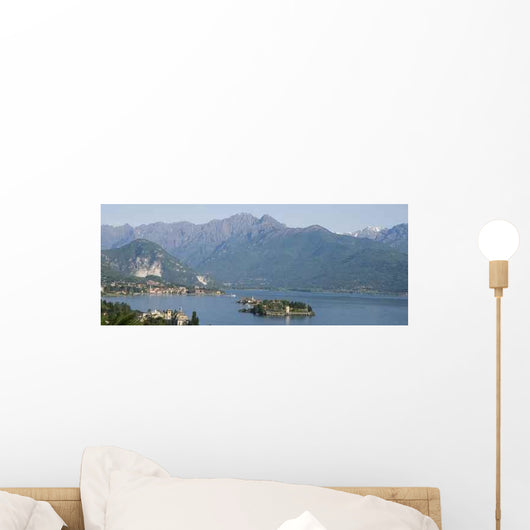 Lake Maggiore and Borromean Wall Decal