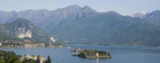 Lake Maggiore and Borromean Wall Decal