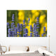 Purple Lavender and Yellow Wall Decal