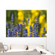 Purple Lavender and Yellow Wall Decal