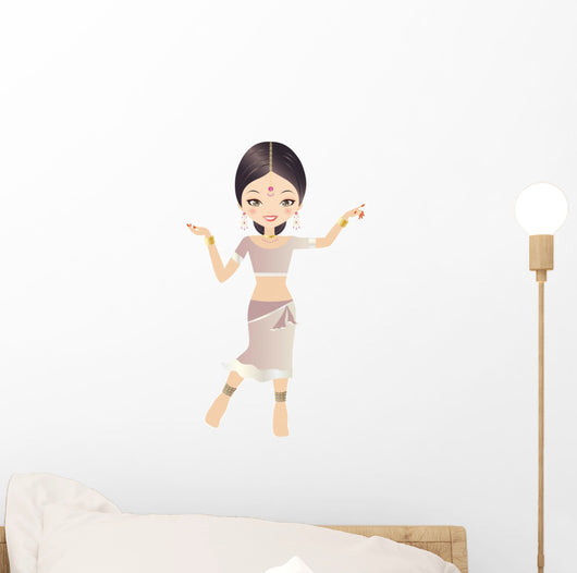Indian Dancer Wall Decal