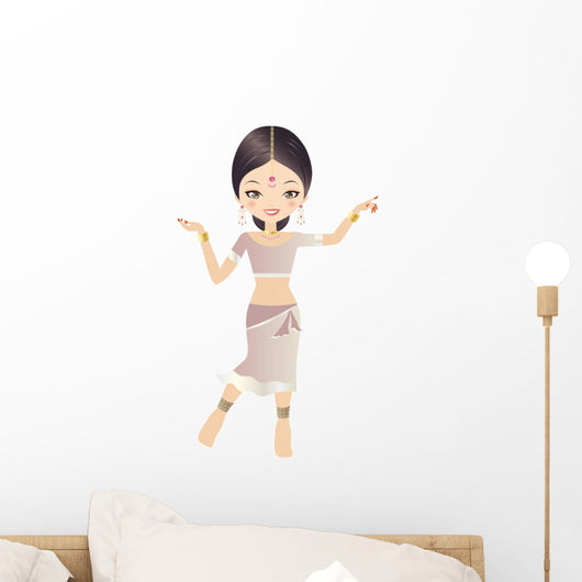 Indian Dancer Wall Decal