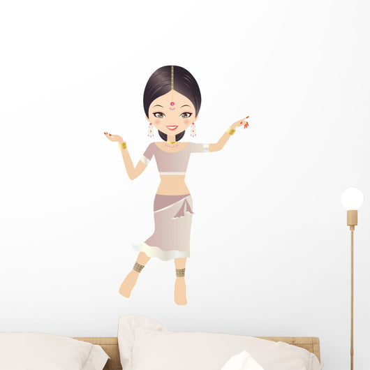 Indian Dancer Wall Decal