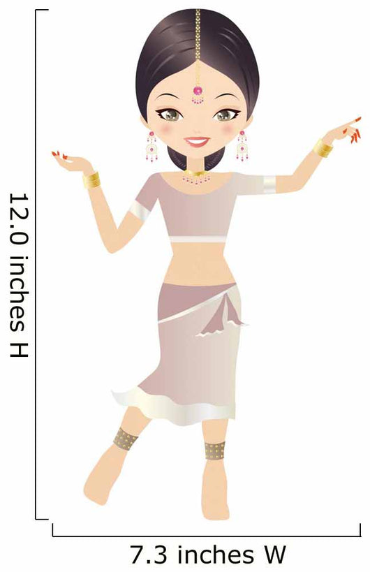 Indian Dancer Wall Decal
