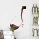 Pouring Wine into Glass Wall Decal