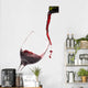 Pouring Wine into Glass Wall Decal